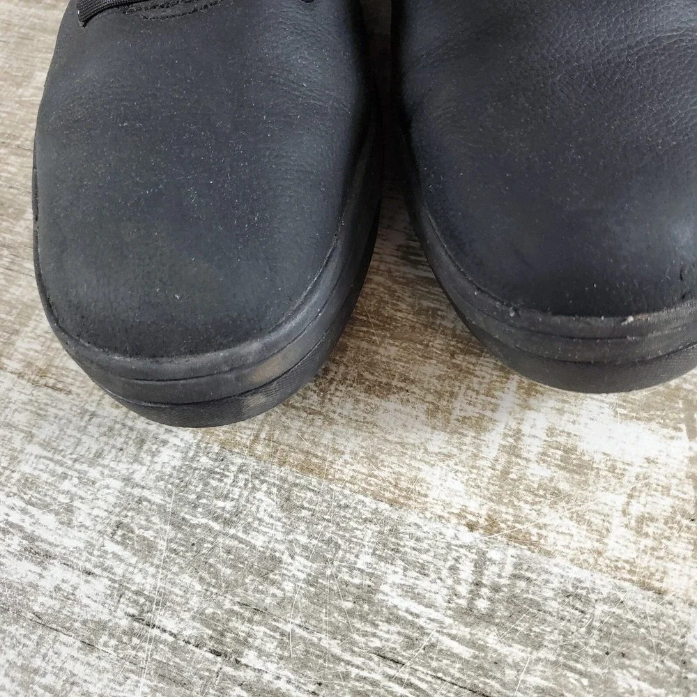 Avenger Work Boots North Haven Swarm Mens Shoes Sz 12 D‎ Black Leather Sneakers